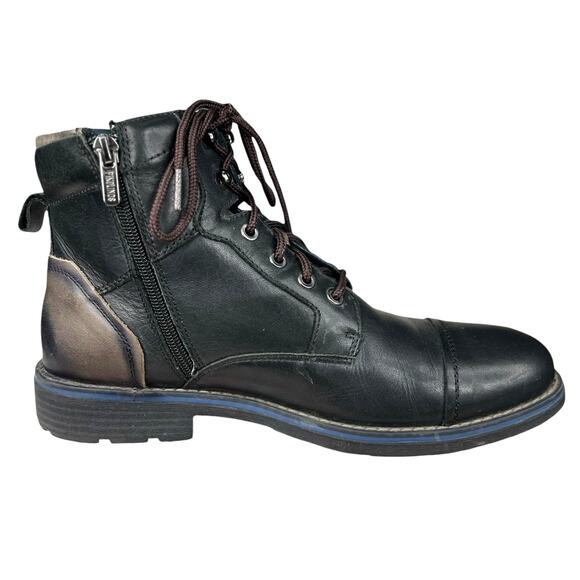 Pikolinos Men’s York M2M Black Leather Lace Up Chukka Boots Size 41 US 7.5/8 - Picture 4 of 10